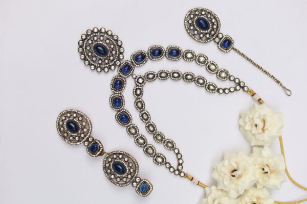 Polki Opulence Set (Black) - Image 4